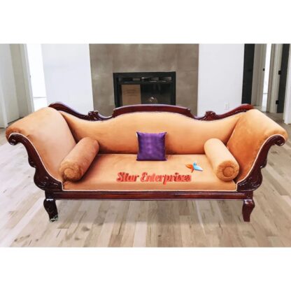 Star Enterprises Premium Teakwood Stylish Chaise Lounge DWN-033 - Image 2