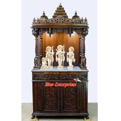Teak Wood Modern Style Temple