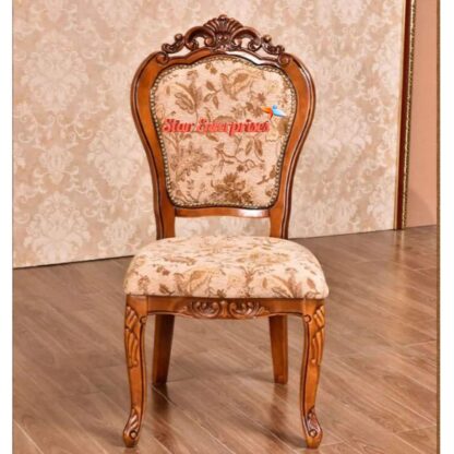 Star Enterprises Wooden Vintage Carved Dining Chairs DNGCHR-041 - Image 3