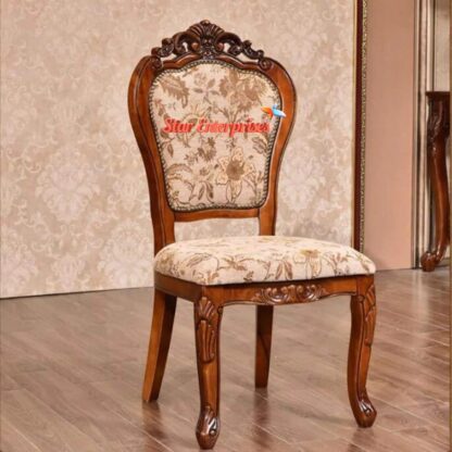 Star Enterprises Wooden Vintage Carved Dining Chairs DNGCHR-041 - Image 2