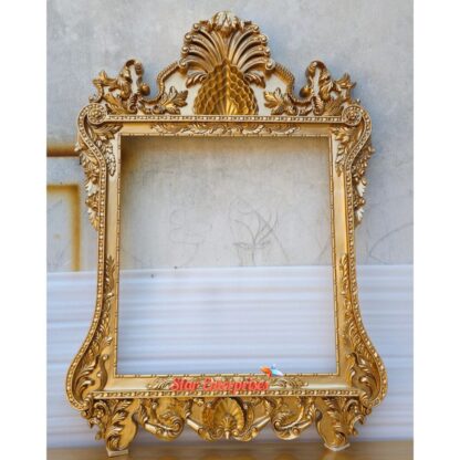 Star Enterprises Wooden Antique Carved Mirror Frame MF-038 - Image 2