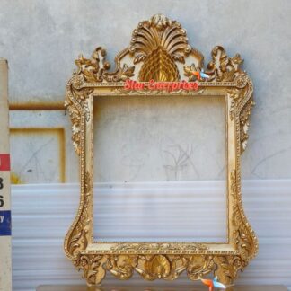 Wooden Antique Carved Mirror Frame