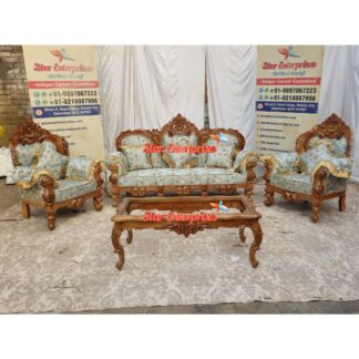 Wooden Antique Carved Sofa Set