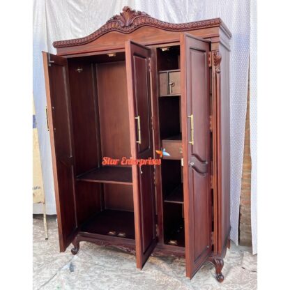 Star Enterprises Wooden Antique Classical Bedroom Furniture Set BD-0129 - Image 11