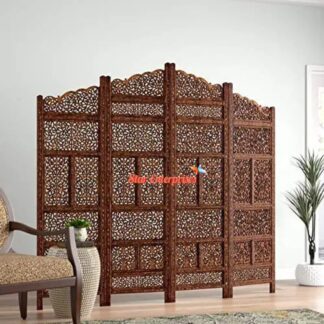Wooden Antique Room Divider Screen