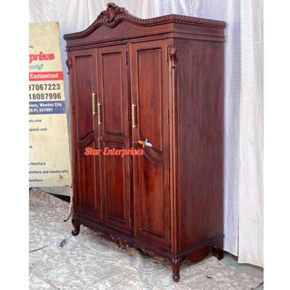 Star Enterprises Wooden Antique Classical Bedroom Furniture Set BD-0129 - Image 12