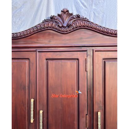 Star Enterprises Wooden Antique Classic Almirah ALM-046 - Image 5