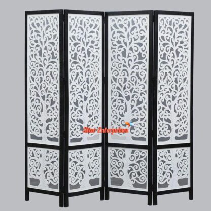 Star Enterprises Wooden Carved Room Partition Screen PART-012 - Image 4