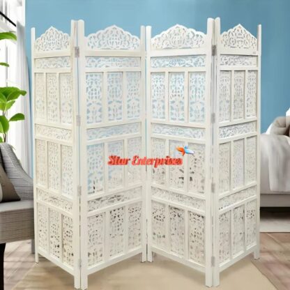 Star Enterprises Wooden Classic Room Partition Screen PART-014 - Image 3