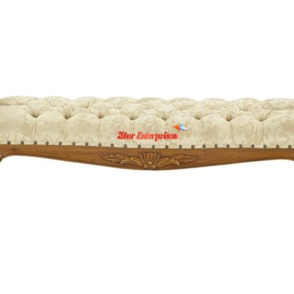 Star Enterprises Wooden Classic Sleek Design Bed Bench BDB-035 - Image 3