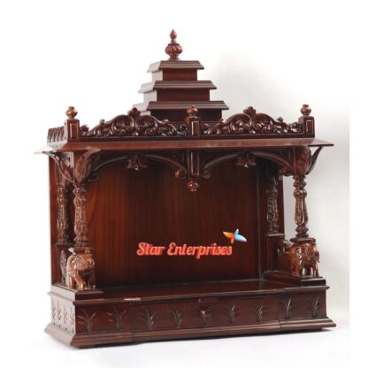 Star Enterprises Wooden Designer Carved Temple TMP-038 - Image 5