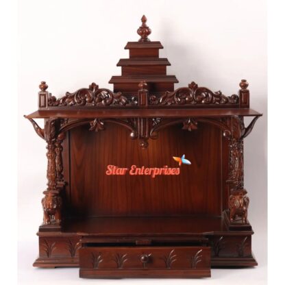 Star Enterprises Wooden Designer Carved Temple TMP-038 - Image 3