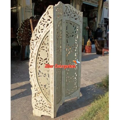 Star Enterprises Wooden Designer Room Partition Screen PART-031 - Image 2