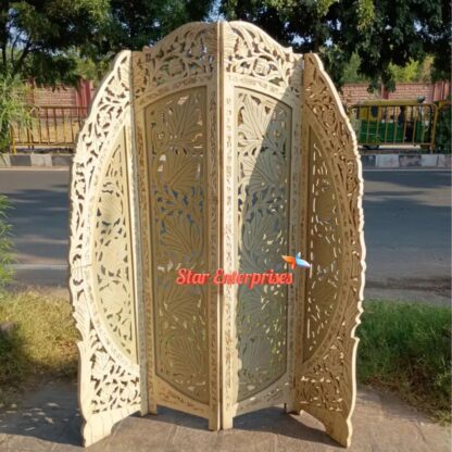 Wooden Designer Room Partition Screen