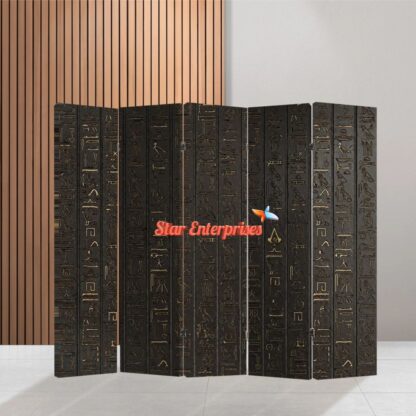 Star Enterprises Wooden Egyptian Style Room Divider PART-027 - Image 2