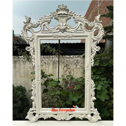 Star Enterprises Wooden European Style Mirror Frame MF-044 - Image 2