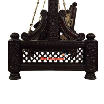 Star Enterprises Wooden Handcrafted Indoor Swing SWG-039 - Image 3