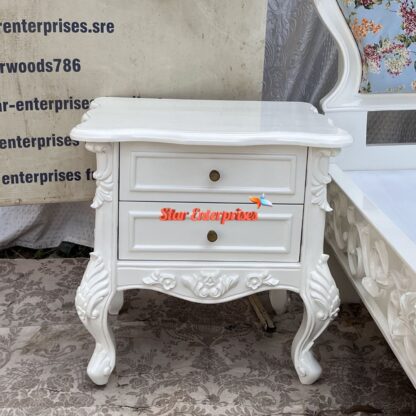 Wooden Luxury Bedside Table (2)