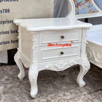 Star Enterprises Wooden Luxury Carved Double Bed BDSD-050 - Image 3