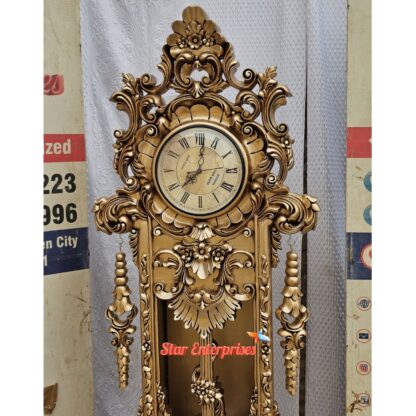 Star Enterprises Wooden Luxury Handcrafted Grandfather Clock CL-013 - Image 3