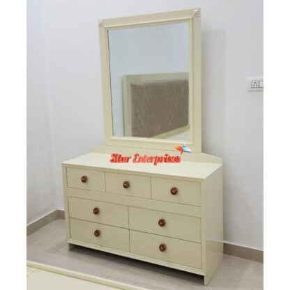 Star Enterprises Wooden Modern Dressing Table DRSR-045 - Image 4