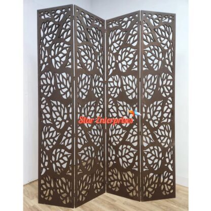 Star Enterprises Wooden Modern Style Room Partition Screen PART-028 - Image 2