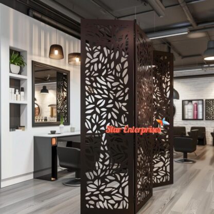 Star Enterprises Wooden Modern Style Room Partition Screen PART-028 - Image 3