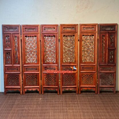 Star Enterprises Wooden Modern Style Room Divider PART-021 - Image 3