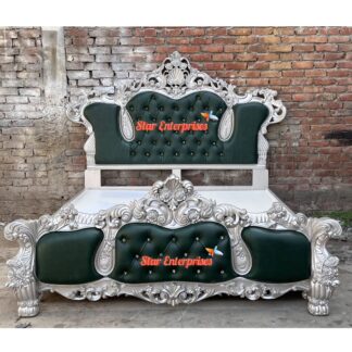 Wooden Royal Carved Double Bed