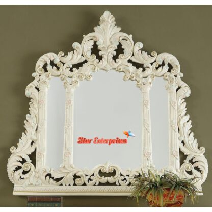 Star Enterprises Wooden Royal Carved Dressing Table DRSR-046 - Image 2