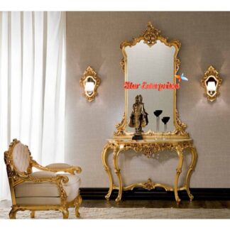 Wooden Royal Console Table