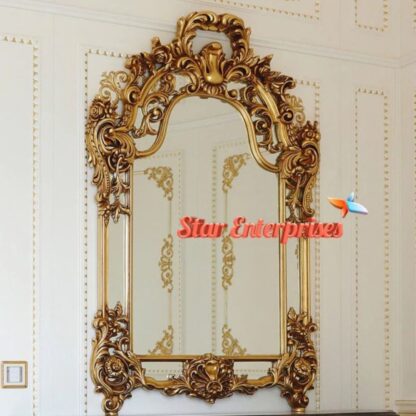 Star Enterprises Wooden Royal Mirror Frame MF-047 - Image 3