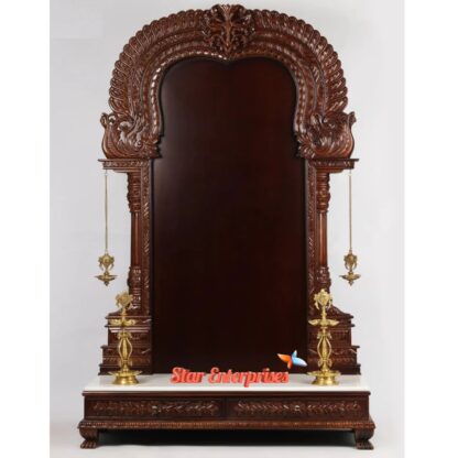 Wooden Traditional Carved Temple