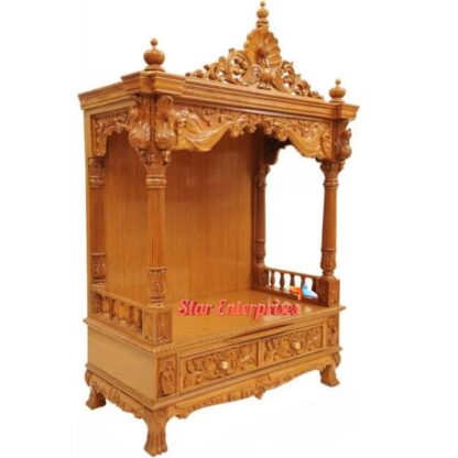 Star Enterprises Wooden Traditional Design Temple TMP-031 - Image 4