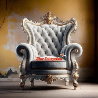 Luxurious Royal Elegance Throne Chair
