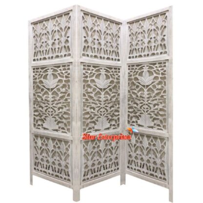 Solid Wood Designer Room Divider