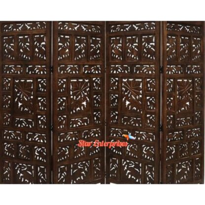 Star Enterprises Wooden Antique Carved Partition Screen PART-036 - Image 2