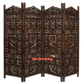 Wooden Antique Carved Partition Screen (2)