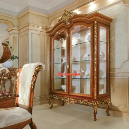 Wooden Antique Crockery Cabinet