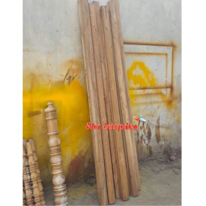 Star Enterprises Wooden Antique Master & Railing Pillars PIL-048 - Image 2