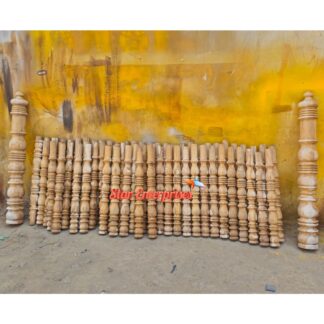 Wooden Antique Master & Railing Pillars