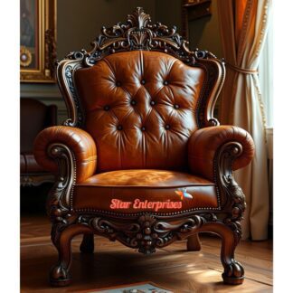 Wooden Antique Royal Rajasi Chair