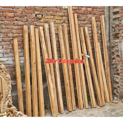 Star Enterprises Wooden Handcrafted Master & Railing Pillars PIL-047 - Image 4