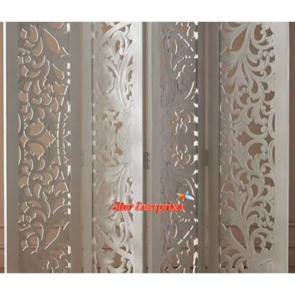 Star Enterprises Wooden Handcrafted Room Partition Screen PART-034 - Image 2