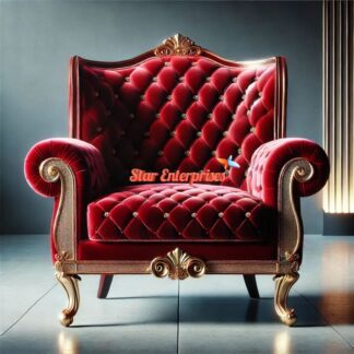 Wooden Luxury King's Chair