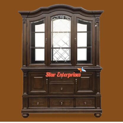 Star Enterprises Wooden Modern Style Crockery Unit CKR-043 - Image 2