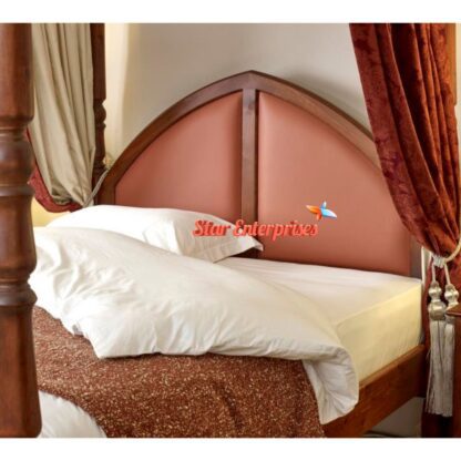 Star Enterprises Wooden Modern Style Poster Bed CNB-045 - Image 2