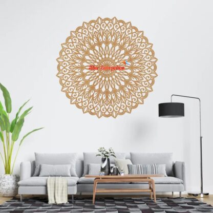 Star Enterprises Wooden Round Mandala Wall Art WD-021 - Image 3