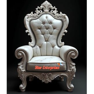 Wooden Royal Carved Chair