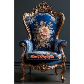Wooden Royal Carved Chair